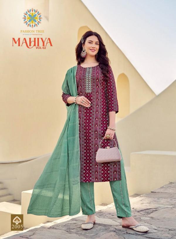 Mahiya Vol 02 By Passion Tree Ready Made Collection